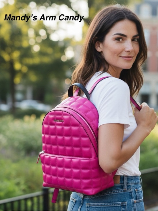 Michael Kors Handbags - NWT RARE DRAGONFRUIT MICHAEL KORS BACKPACK